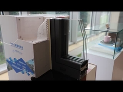 قاب آلومینیومی پنجره ای که از حشرات محافظت می کند پنجره ای که از صدا محافظت می کند