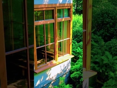 رنگ دیوار پرده شیشه ای ساختمان سفارشی، سیستم واحد دیوار پرده